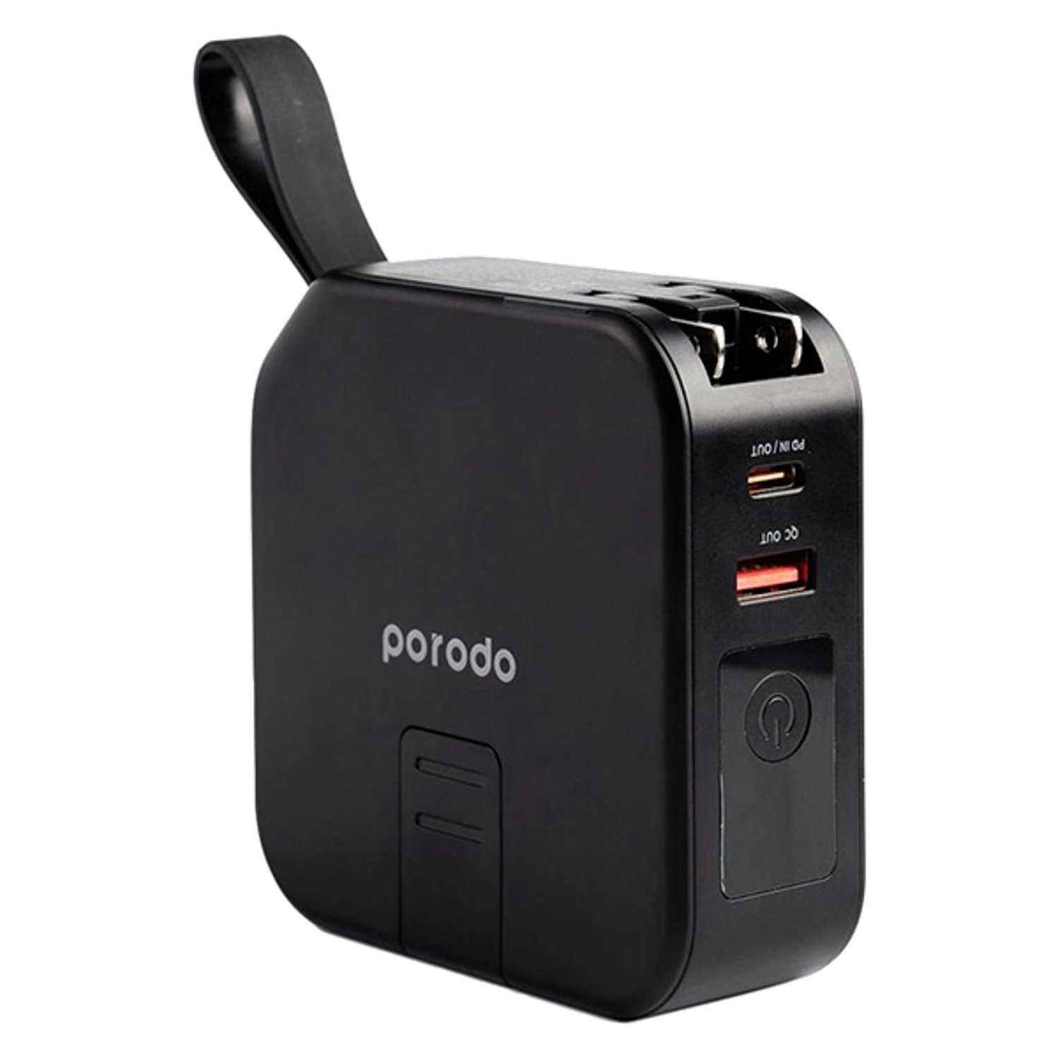 Porodo Power Bank 5-в-1 MagSafe 10000 мАч с зарядными кабелями