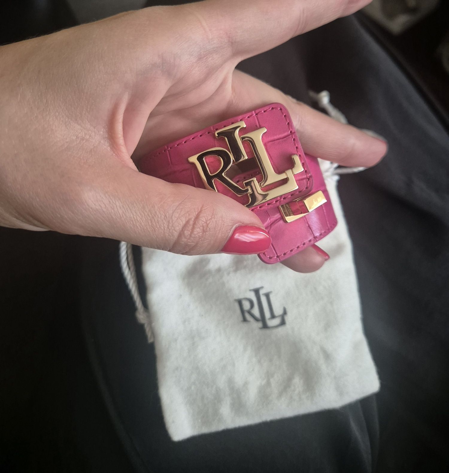 Кожена гривна Ralph Lauren