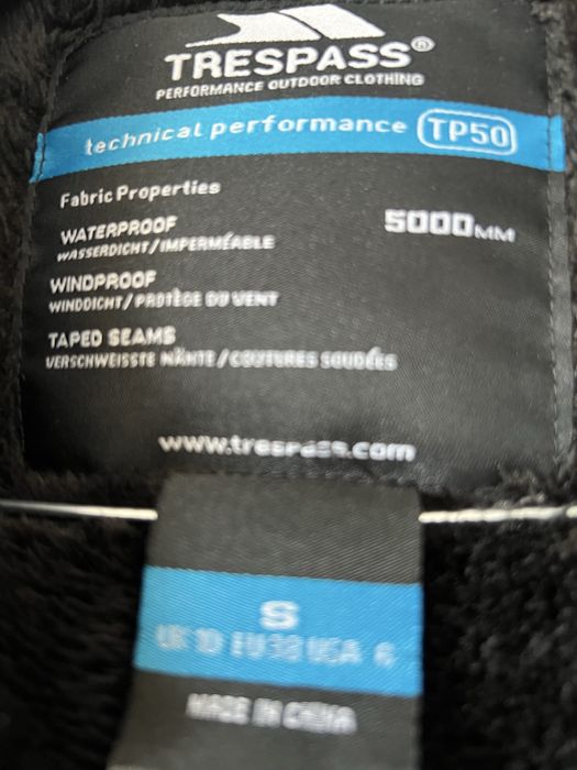 Непромокаема зимна парка Trespass, C размер