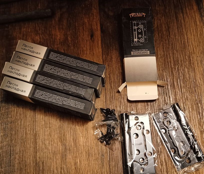 Дверные петли накладные