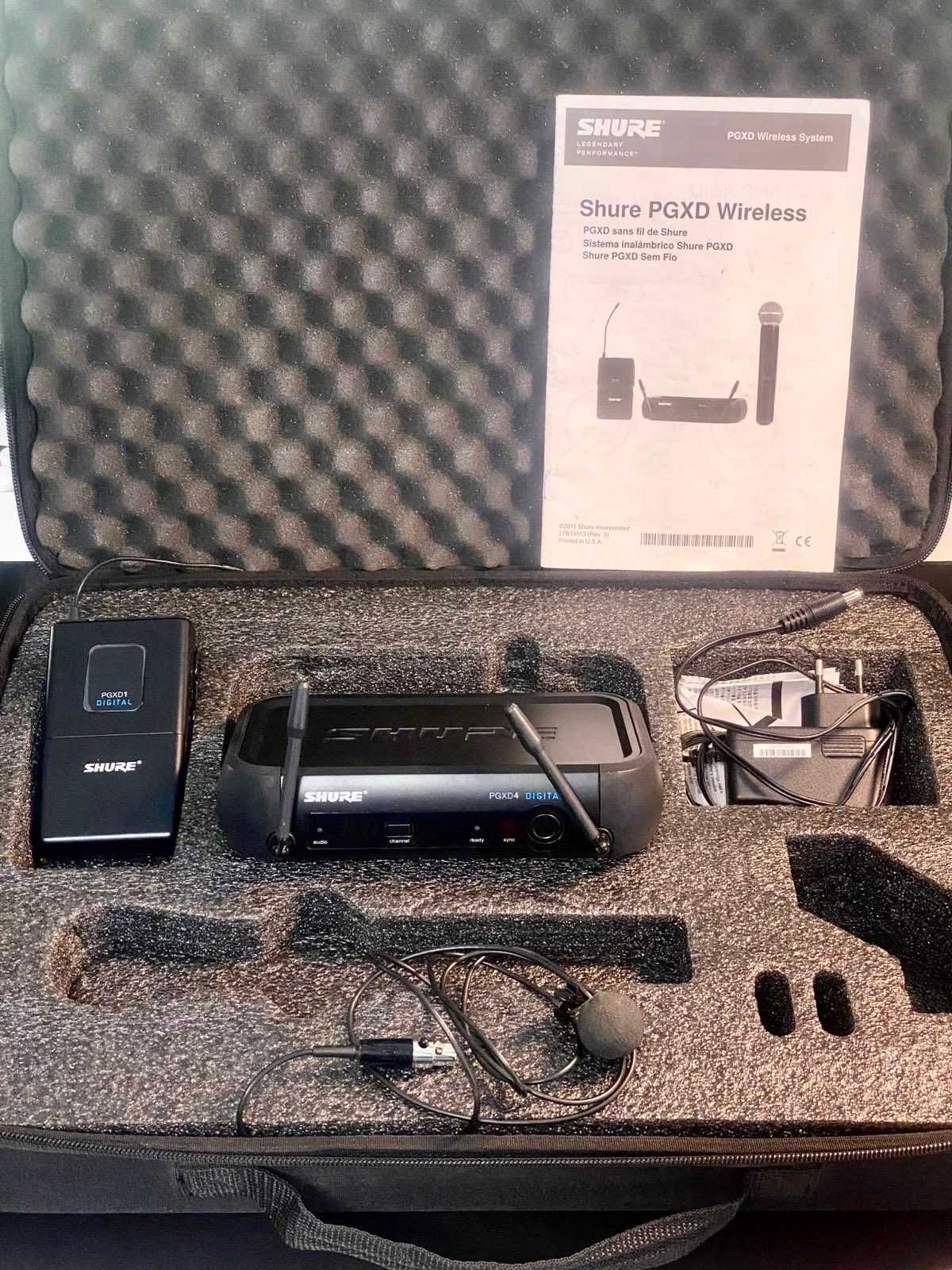 Microfon Shure PGXD Wireless – Sistem Profesional, Perfect Funcțional