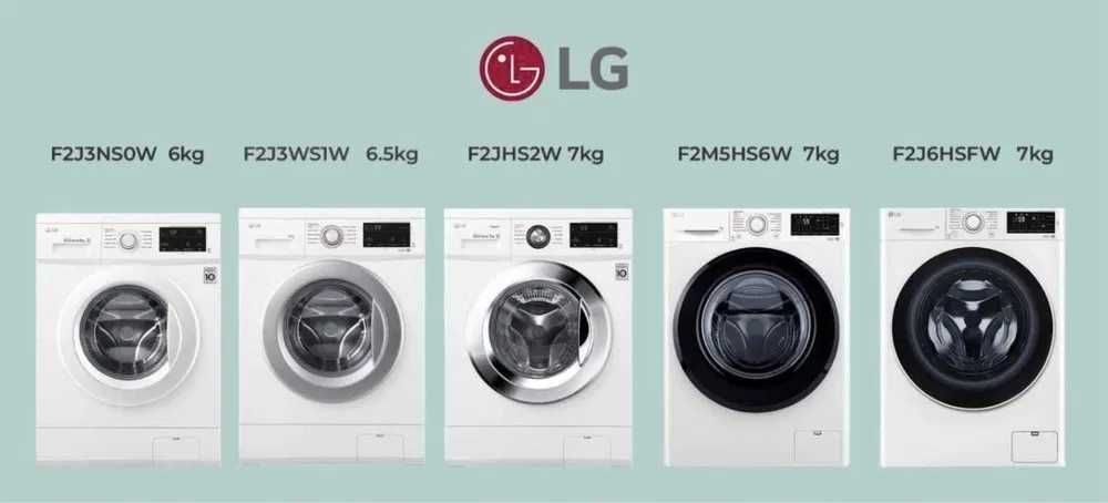 Стиральная машина LG 8kg TURBO WASH гарантия+Доставка Бесплатно