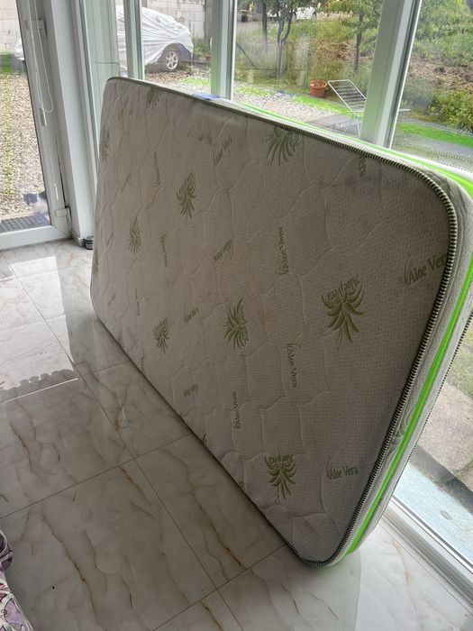 Saltea pat memory aloe vera