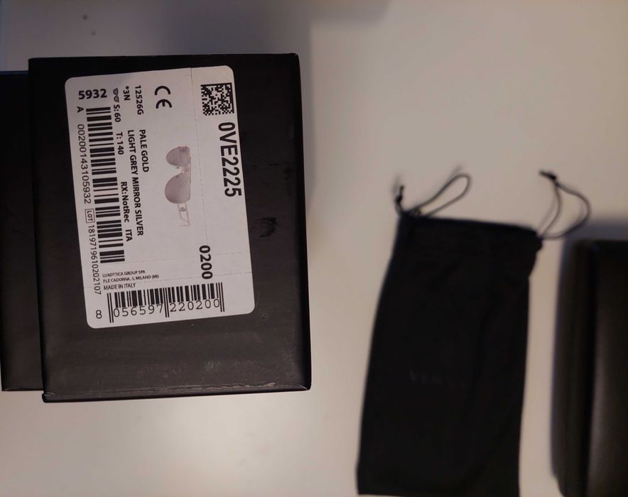 Слънчеви Очила Versace Aviator Цвят: Pale Gold