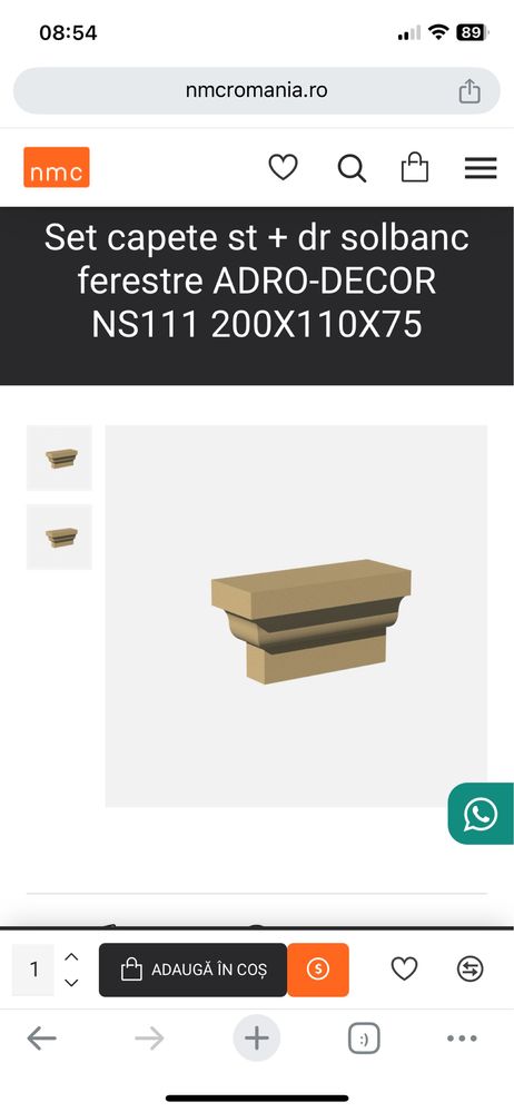 Solbanc NS111 + capat (ancadramente)
