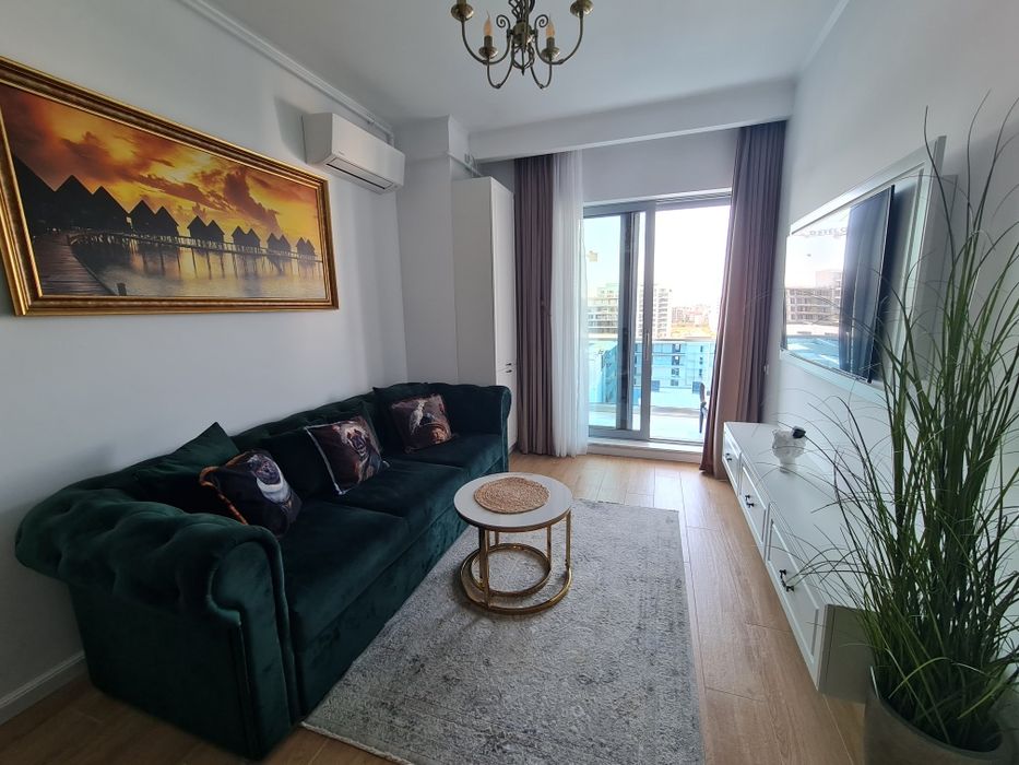 Inchiriez apartament lux vedere mare, Navodari, parcare