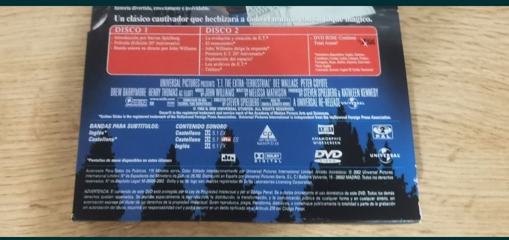 DVD The Godfather Trilogy E.T. Extra-terrestrial Collectors Edition