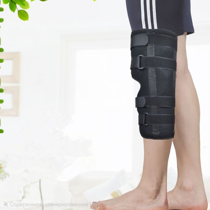 Доставка. Ортез Тутор Брейс Гипс Фиксатор колена