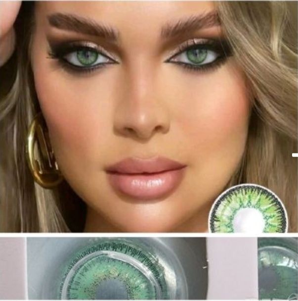 Едногодишни Цветни контактни лещи без диоптър