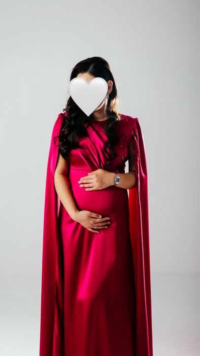 Продам атласное платье