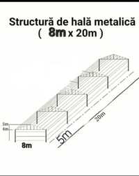 Structura de Hala metalica