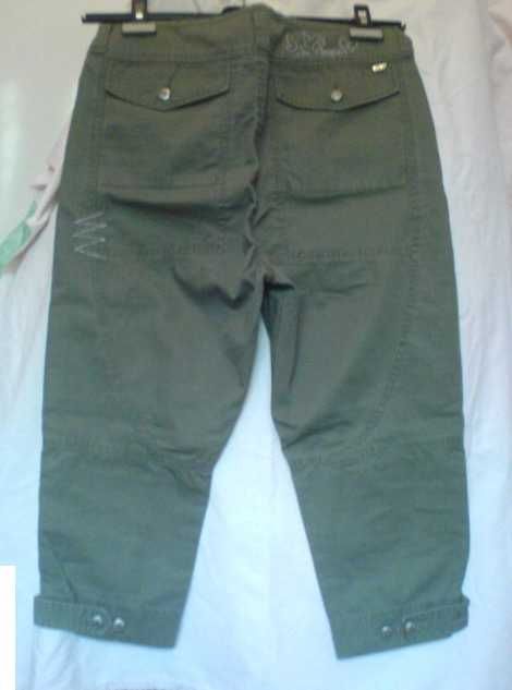 pantaloni military, army, Lee Cooper, 24 / XS, verde kaki, noi