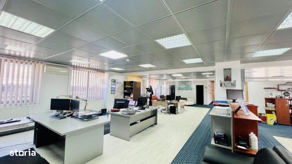 Spatiu birouri - 200 mp | Pretabil showroom | Floresti