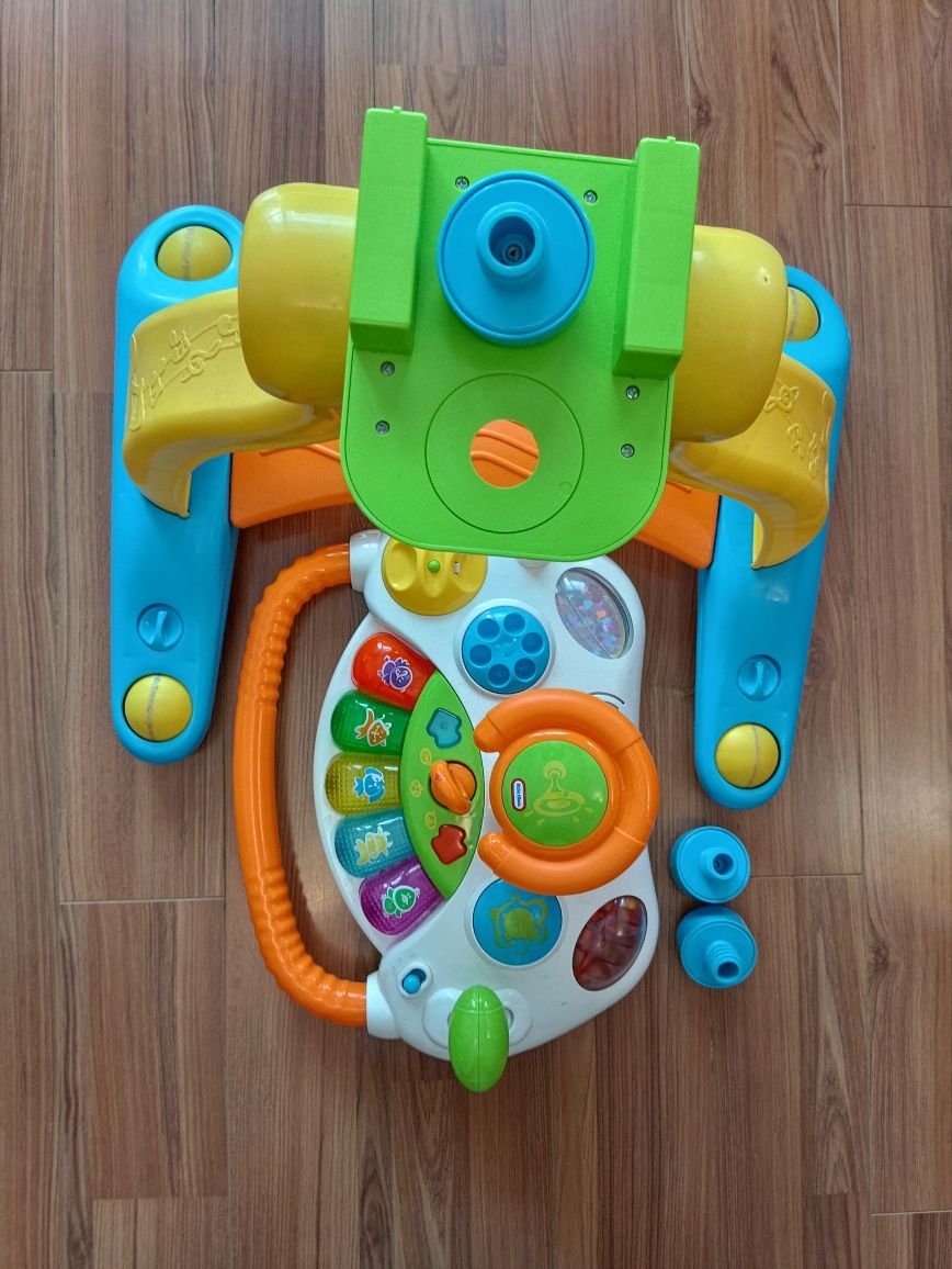 Jucarie copii - Antepremergator muzical cu volan si placa activitati