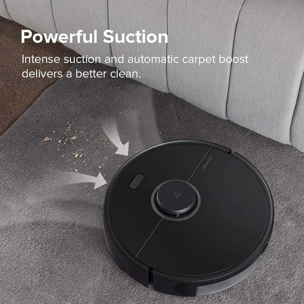 Робот прахосмукачка Roborock S5 Max с моп 290ml WiFi Navi Lidar 2000Pa