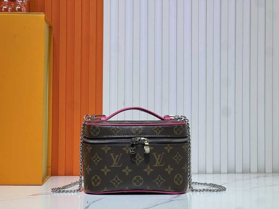 Geanta LV VANITY, Calitate Premium 100% piele, DROPZONE22