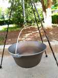 Ceaun fonta pura 7,2/129 lei+ trepied 40=169 lei (10,8L/16 L / 22L )