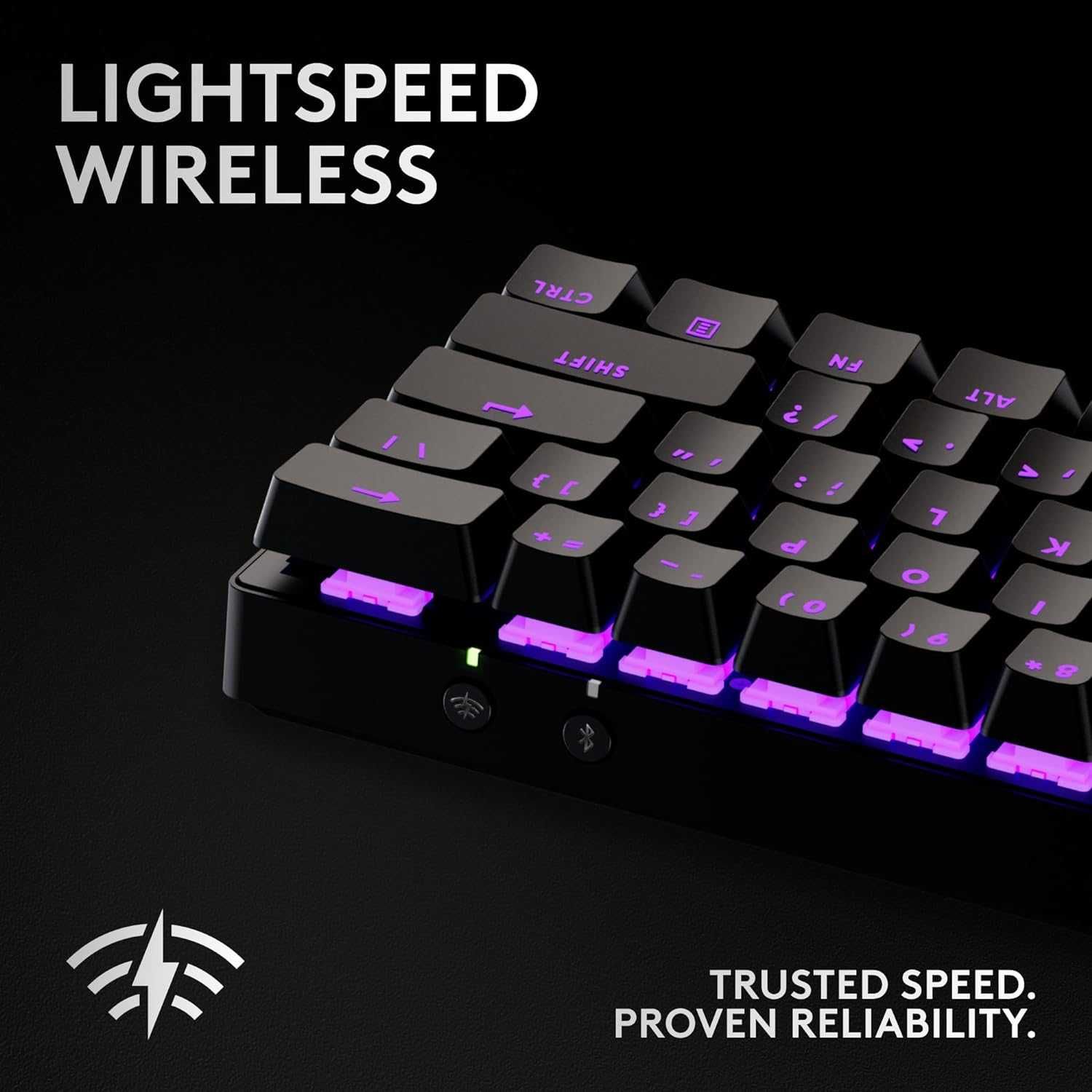 Logitech G PRO X 60 LIGHTSPEED безжична гейминг механична клавиатура
