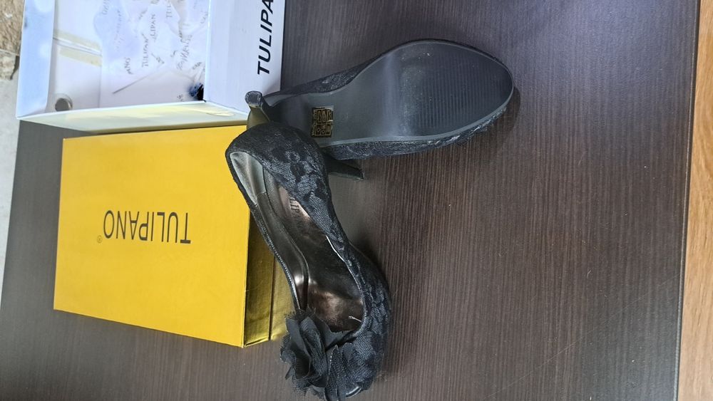 Pantofi  de dama negrii de ocazie nr 36