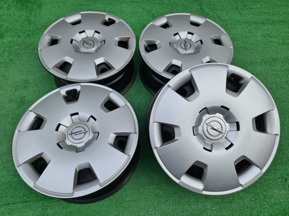 Метални джанти за Опел 16" 4х100 с тасове OPEL
