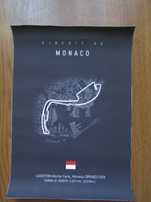 Poster f1 Circuit de Monaco