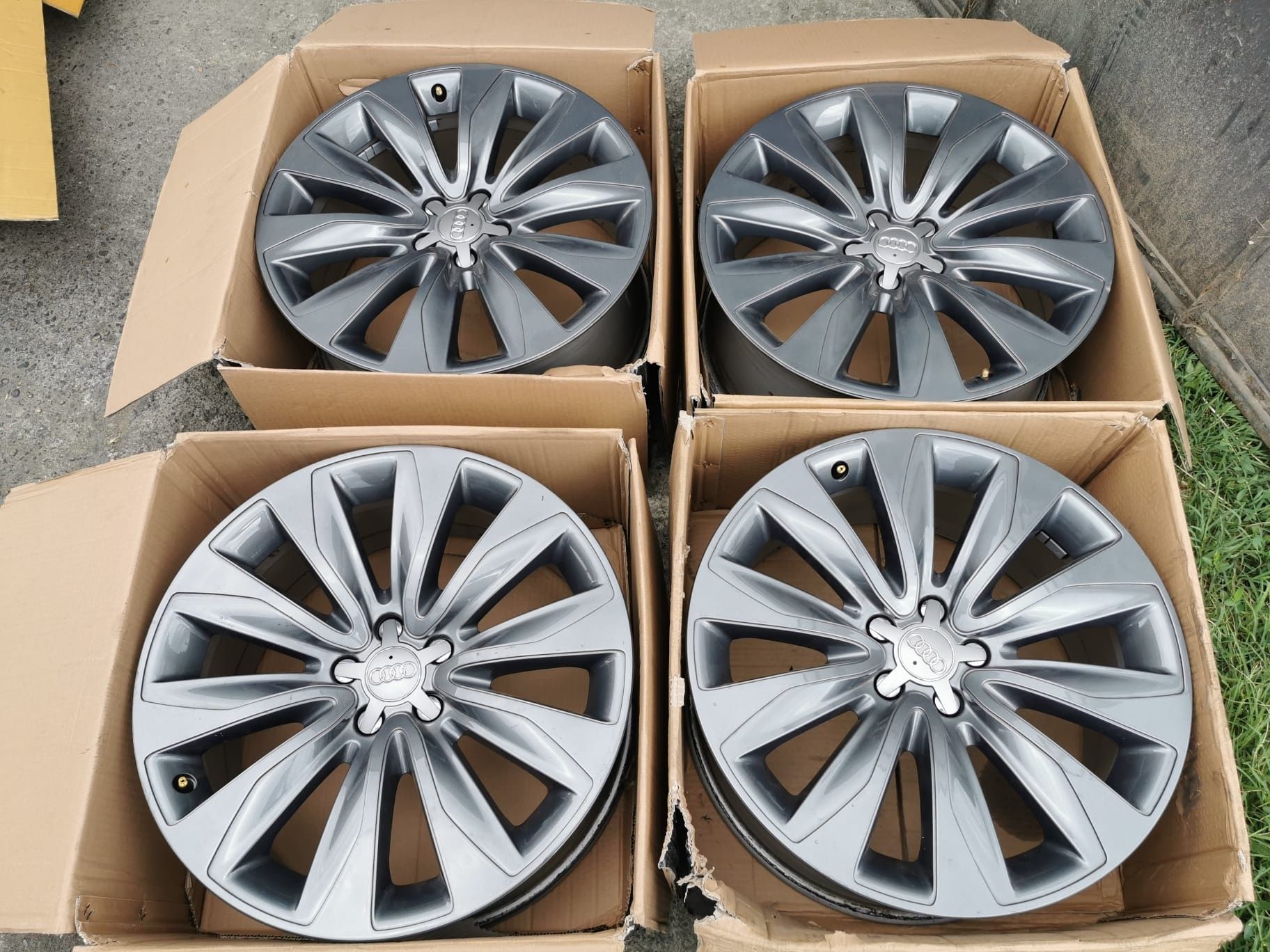 5x112 20inch jante aliaj OEM originale Audi A8 S8 4E 4H D2 D5