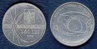 moneda 500 lei Eclipsa totala 11 august 1999