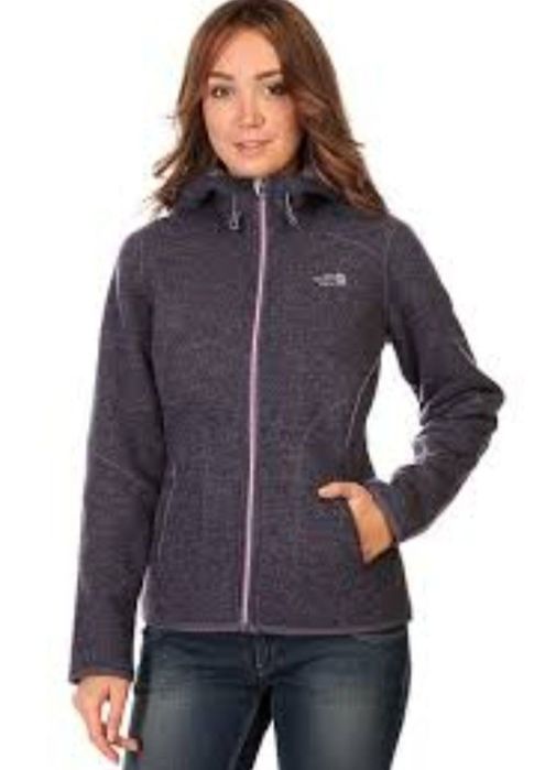 The North Face Wool Jacket purple