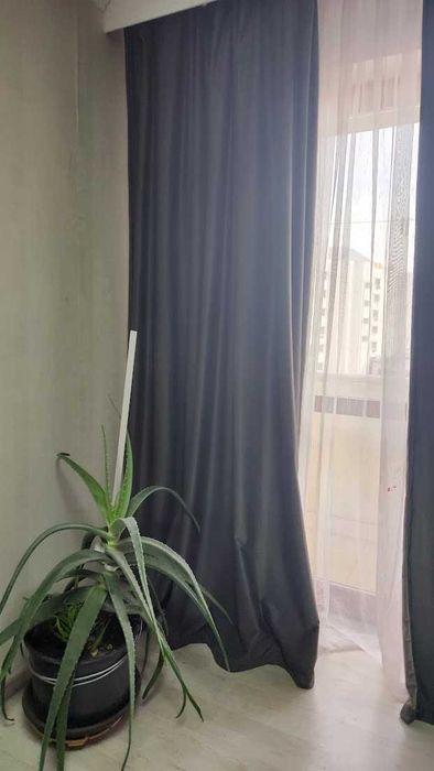 Draperie BlackOut Gri 260 x 240 2 Bucati