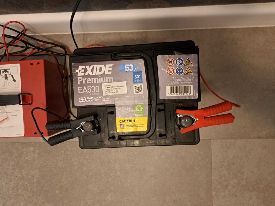 Нов акумулатор EXIDE 53Ah 540 Е