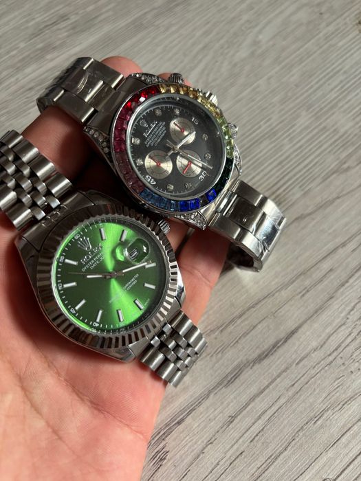 Rolex Rainbow Silver