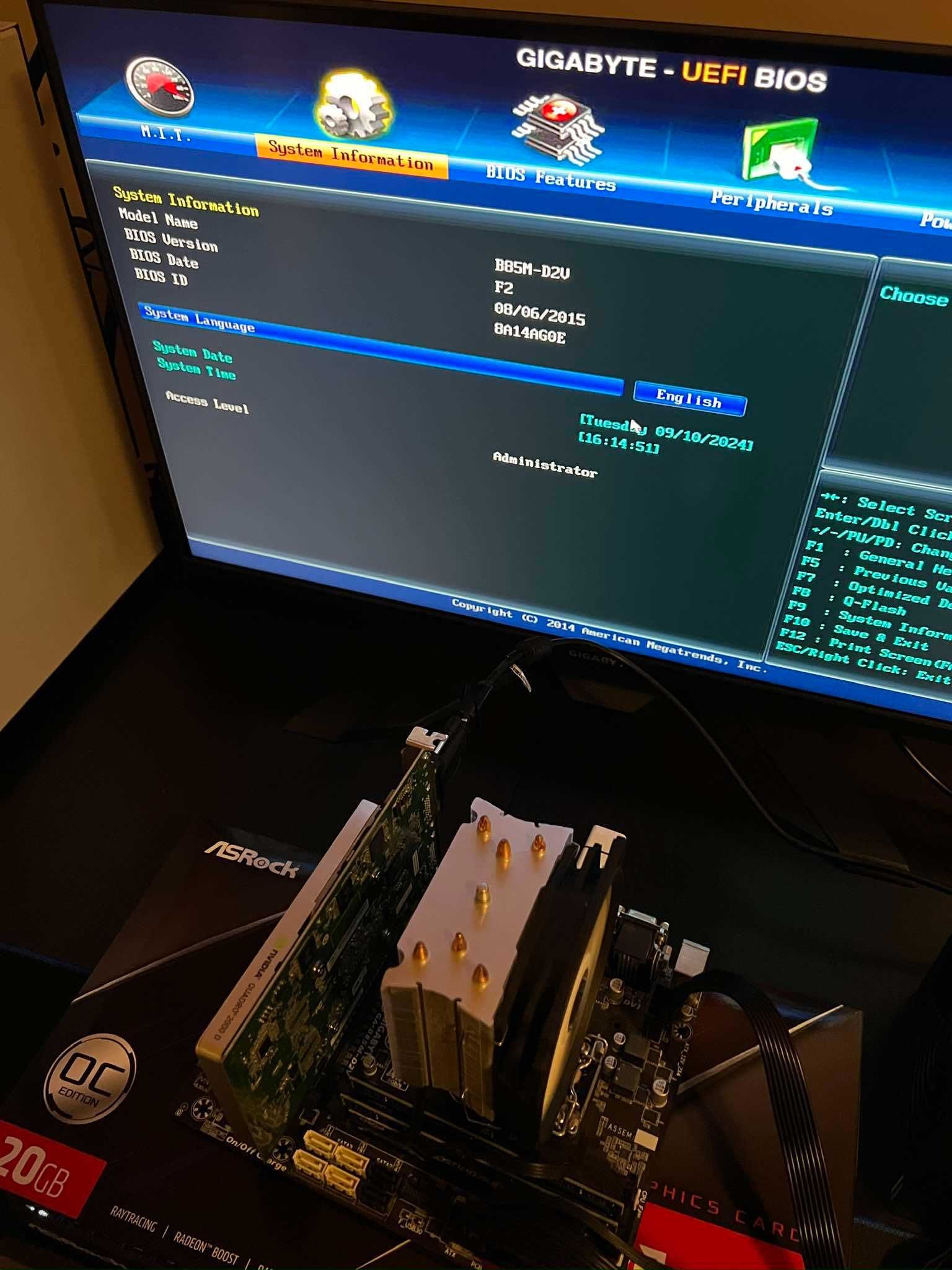Дъно Дънна платка Gigabyte GA-B85M-D2V (rev. 3.0) 1150 DDR3