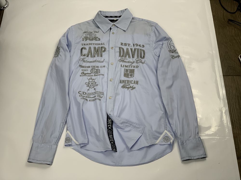 Camasa Camp David size S barbati ediție limitată 100% autentica