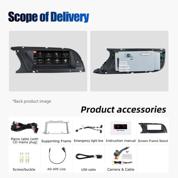 Audi A4. 13-16 carplay androidauto Linux