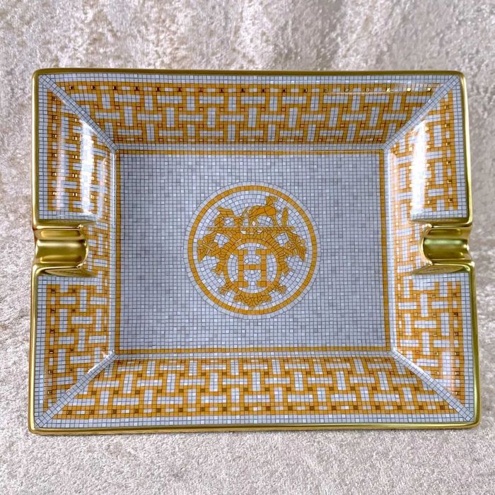 Hermes Porcelain Mosaique оригинален пепелник за пури