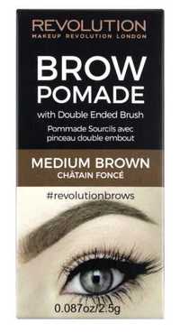 Revolution gel pentru sprancene - Brow Pomade Medium Brown