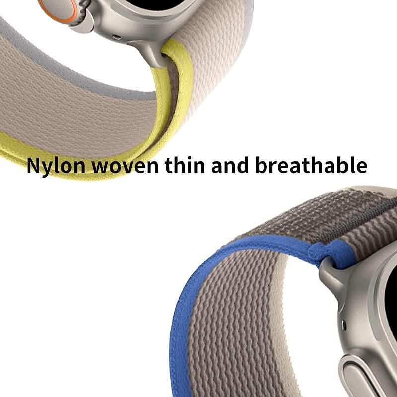 Каишка tech protect nylon за apple watch ultra/ ultra 2 beige