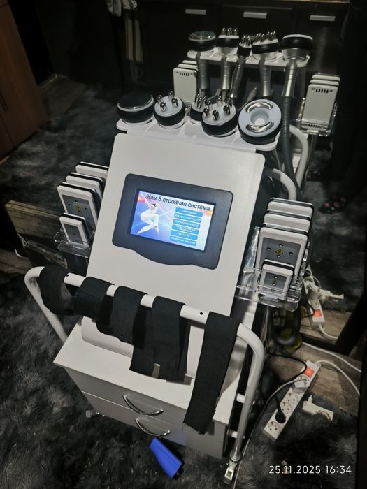 Продам аппарат для кавитации, вакуумного массажа, РФ лифтингКИМ 6 в 1