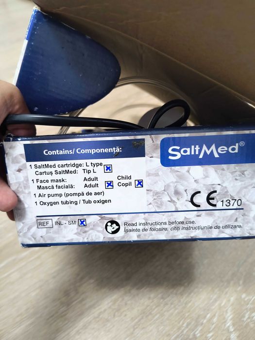 Vând aparat saltmed plus cartuș L