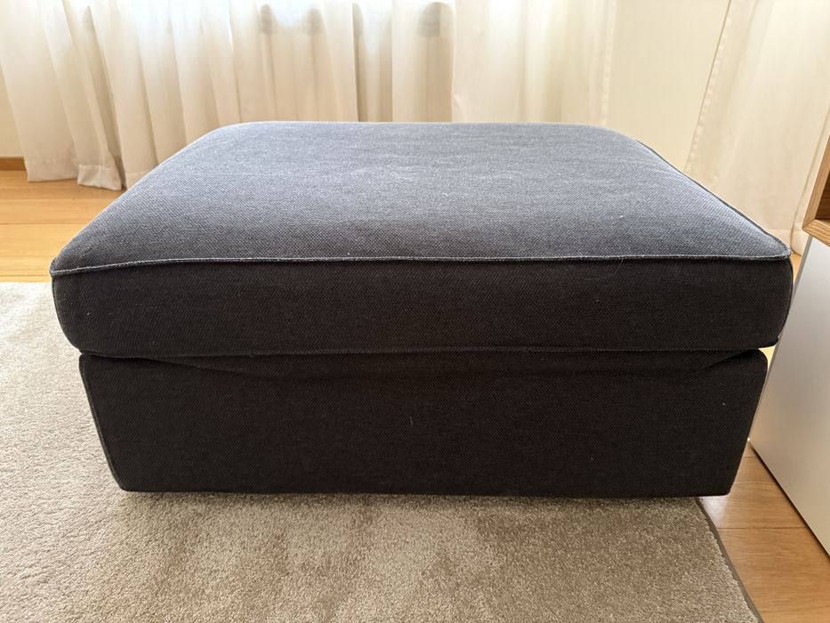 Табуретка Ikea тъмно сива