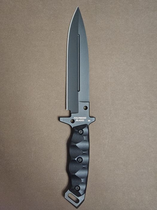 Cutit cu Lama Fixa Halfbreed MIK-01P Medium Infantry Knife D2
