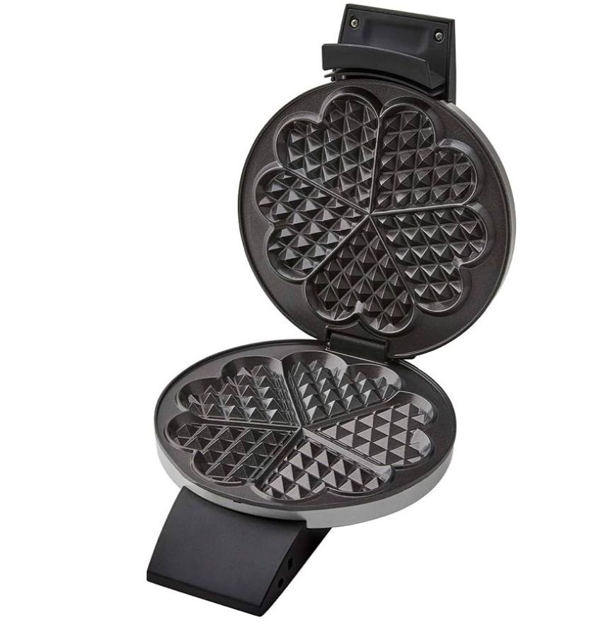 Aparat de facut vafe de vafe Cloer 1639SR, Waffle inimă 15,5 cm dia