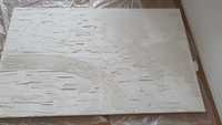 Tablou texturat alb, abstract 160cmx100cm