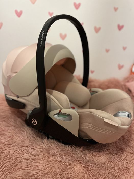 Vând scoică Cybex Platinum Cloud T plus I-size Peach Pink
