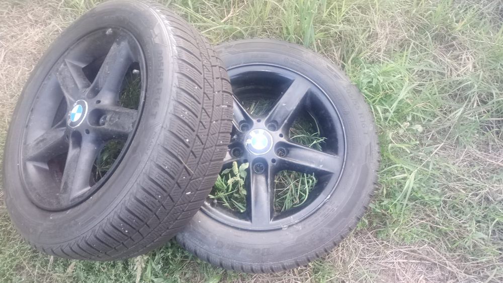 Jante aluminiu bmw+anvelope