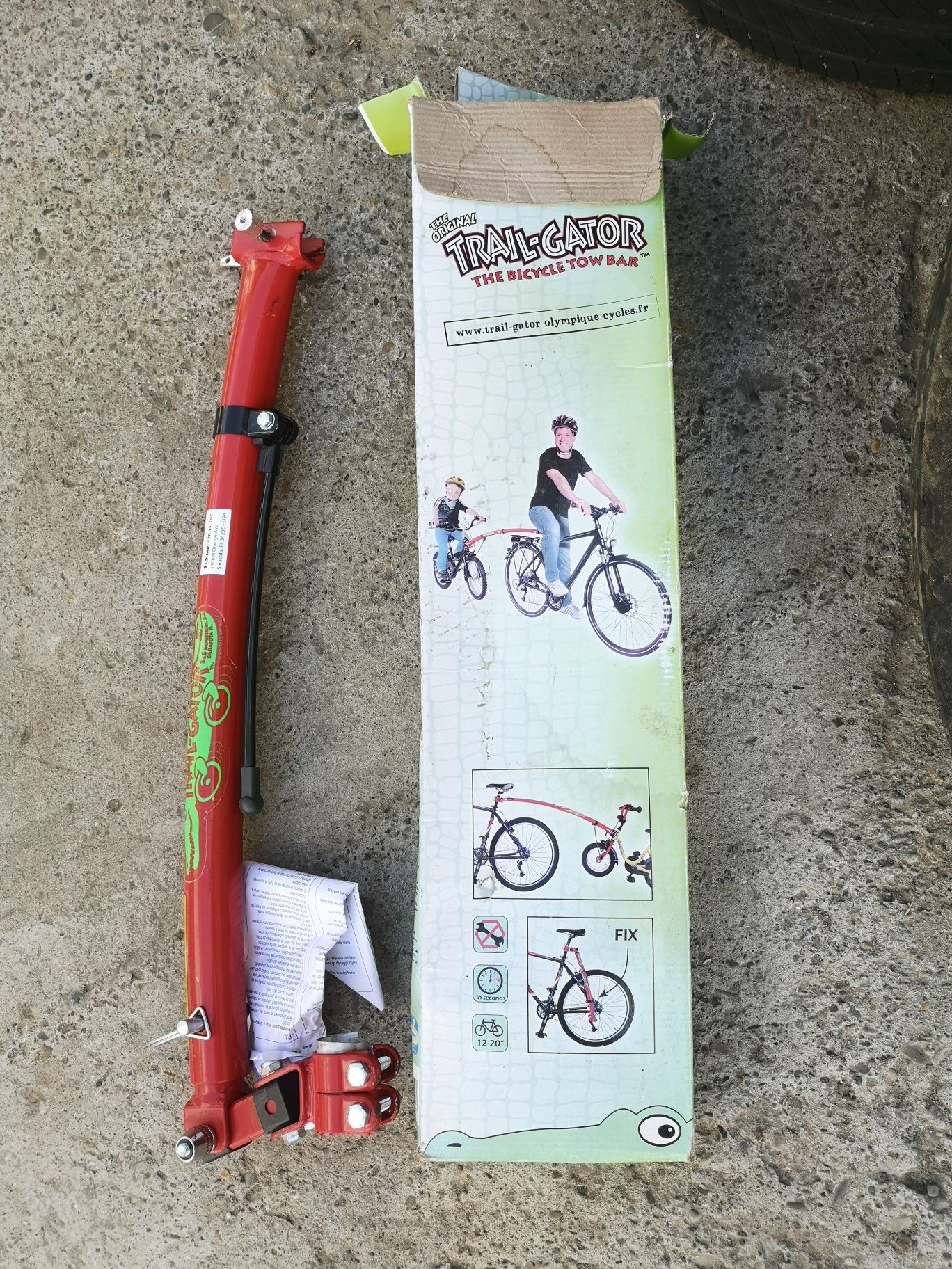 Trail gator pentru biciclete