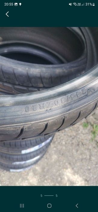 245 30 20 Dunlop 2 anvelope vara noi seria 3 seria 4