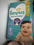 Vand  bax pampers active baby sigilat