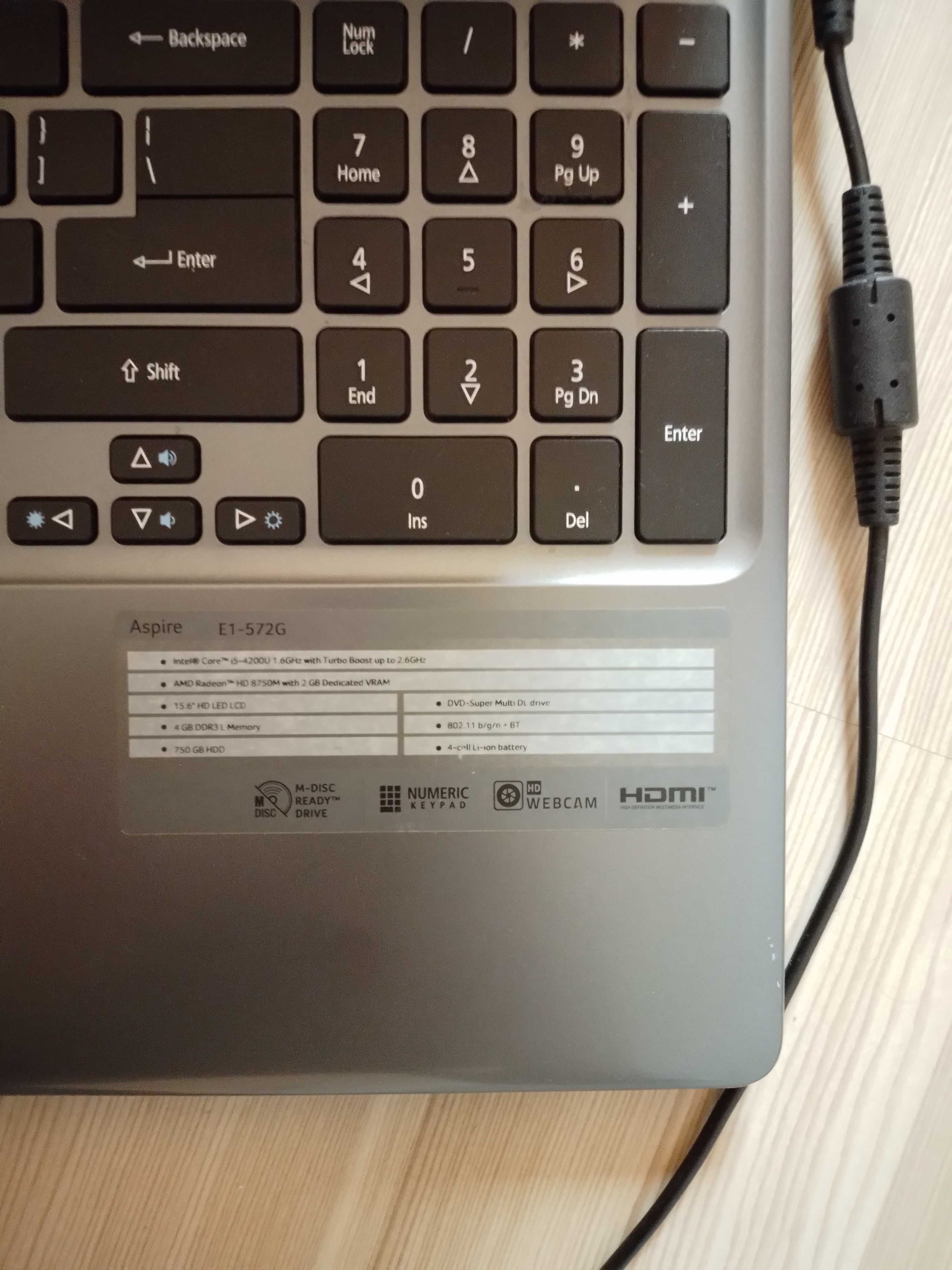 Laptop Acer Aspire i5