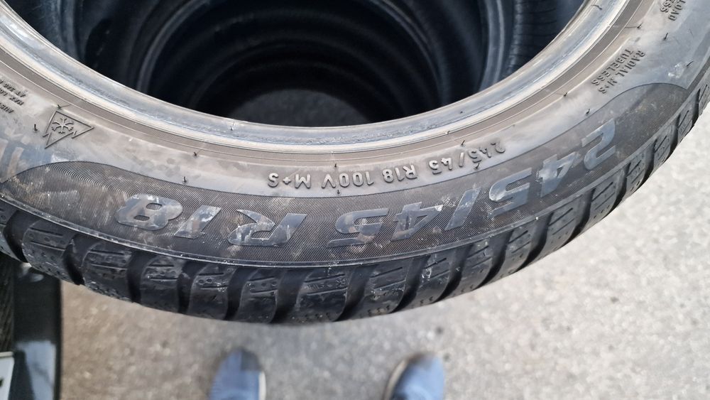 245 45 18 Pirelli 2023 run flat 2 anvelope iarna ca noi